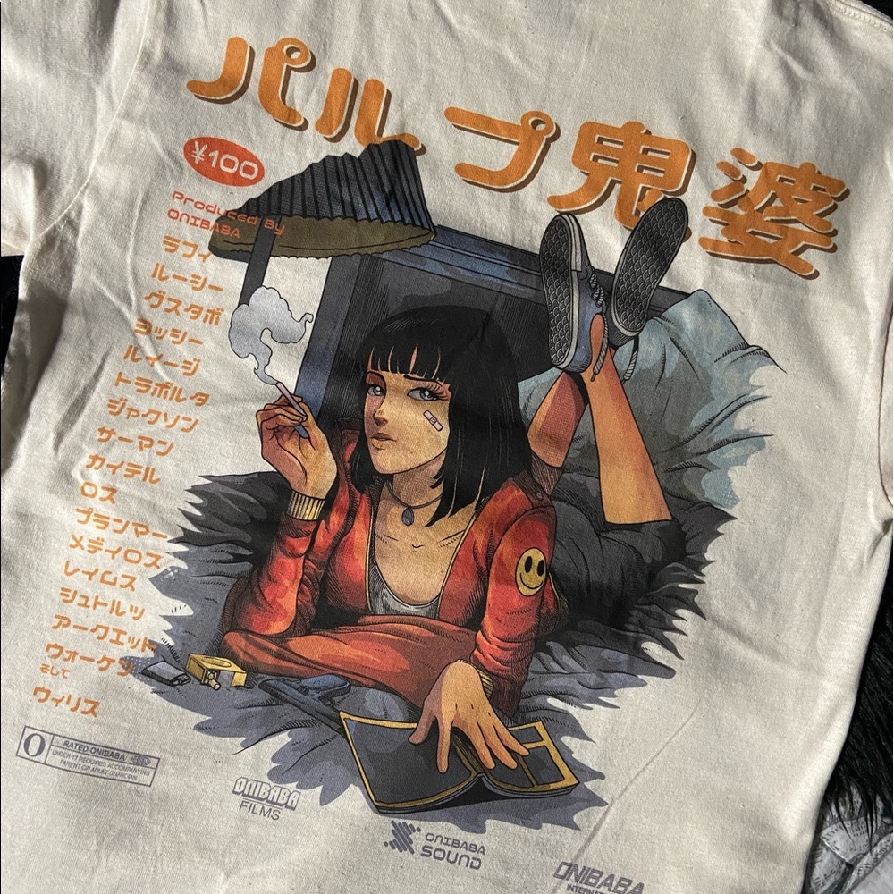 Pulp Fiction Tee by Onibaba